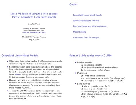 lme4 package.